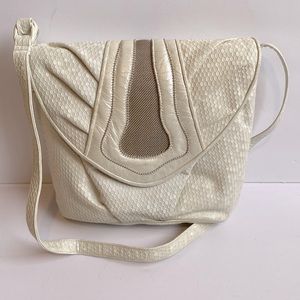 Sharif off-white shoulder bag
